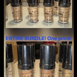 NEW 16 bottles BUNDLE L.A. Girl Pro Coverage HD Illuminating foundation makeup